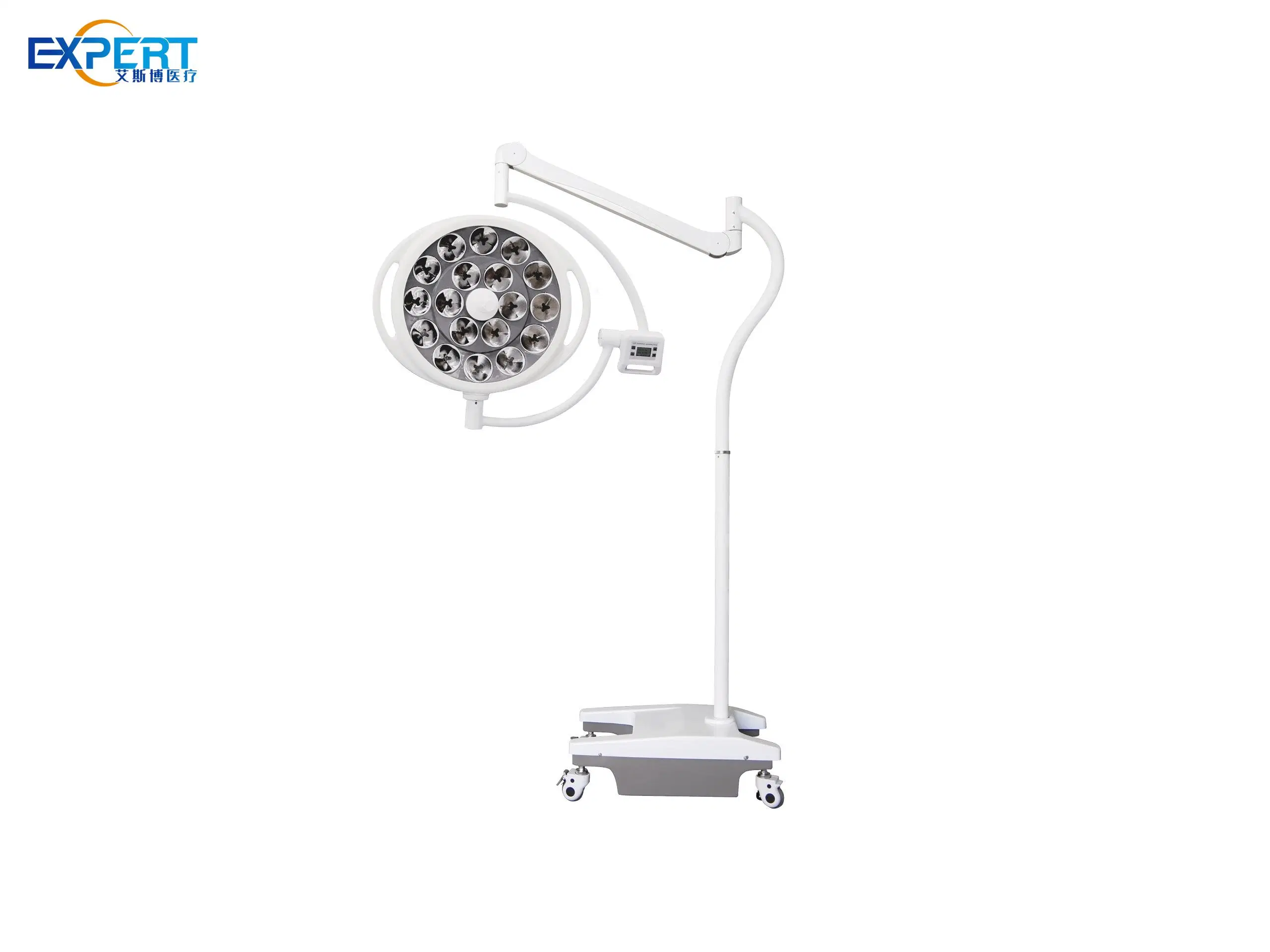 Factory China Made Stand Type Surgical Halogen Illuminating LED Operating Lamp for Hospital Room Equipment Mobile Light
