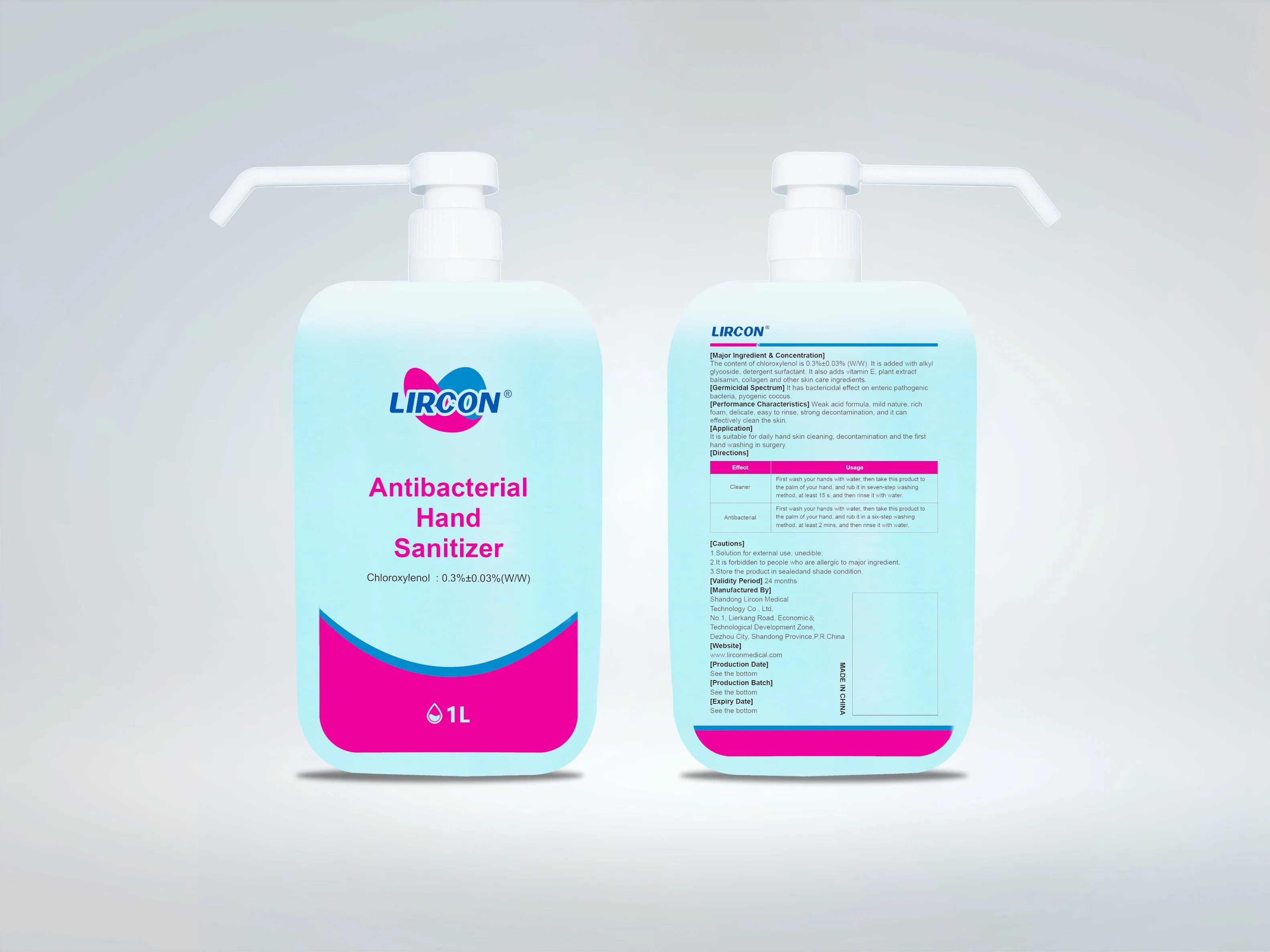 La mano de mano desechable antibacteriana Sanitizedisinfection proteger la salud de toda la familia