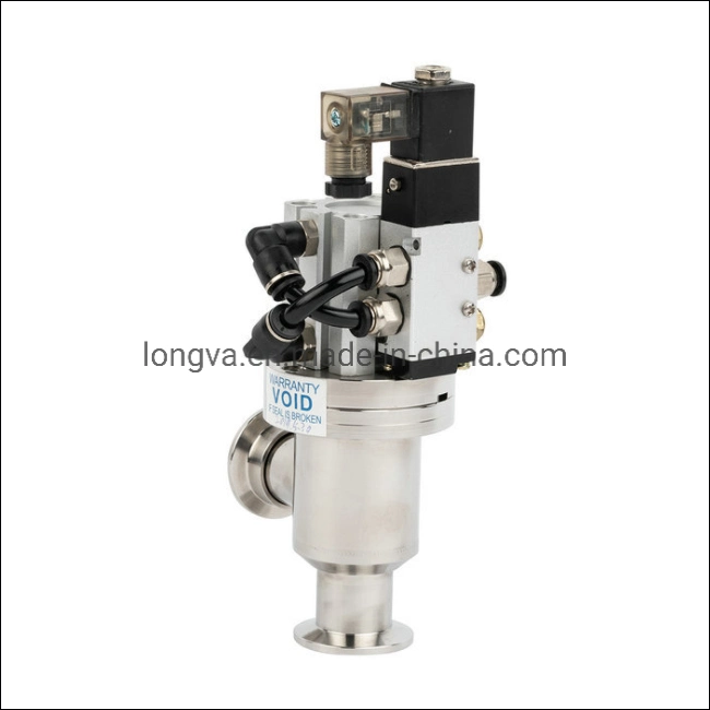 Gdq Vacuum Flapper Valve Kf CF ISO Pneumatic Vacuum Angle Valve