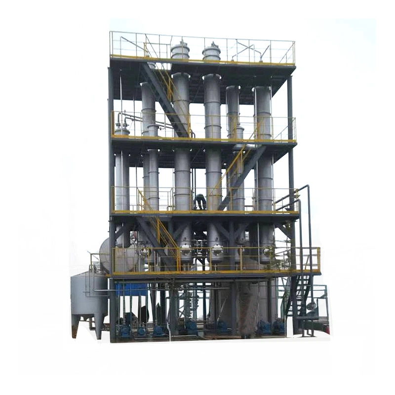 Vacuum Water Treatment Falling Film Multi Effect Mvr Evaporator Concentration Equipment