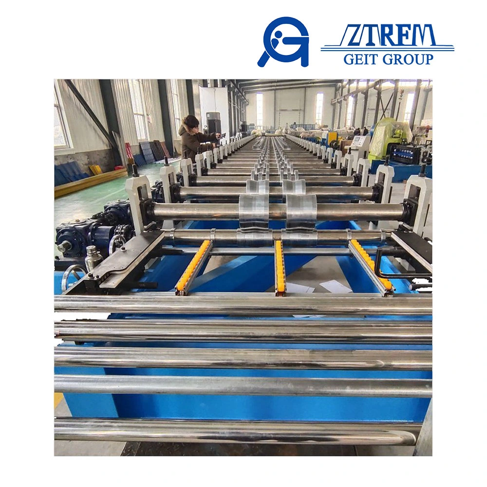 Galvanized Cold Steel Rib Sheet Forming Machine Ibr Wall Panel Making Machine with PLC Control System