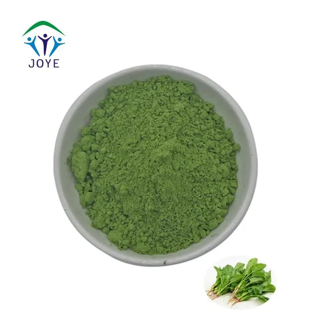 ISO 100% vegetal Nutual orgánico extracto de espinaca en polvo Extracto de jugo de espinaca jugo en polvo