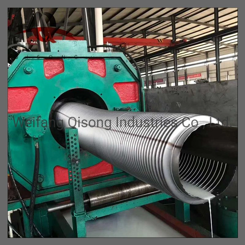 [Qisong] High Pressure Stainless Steel Corrugated Metallic Flexible Metal Tube