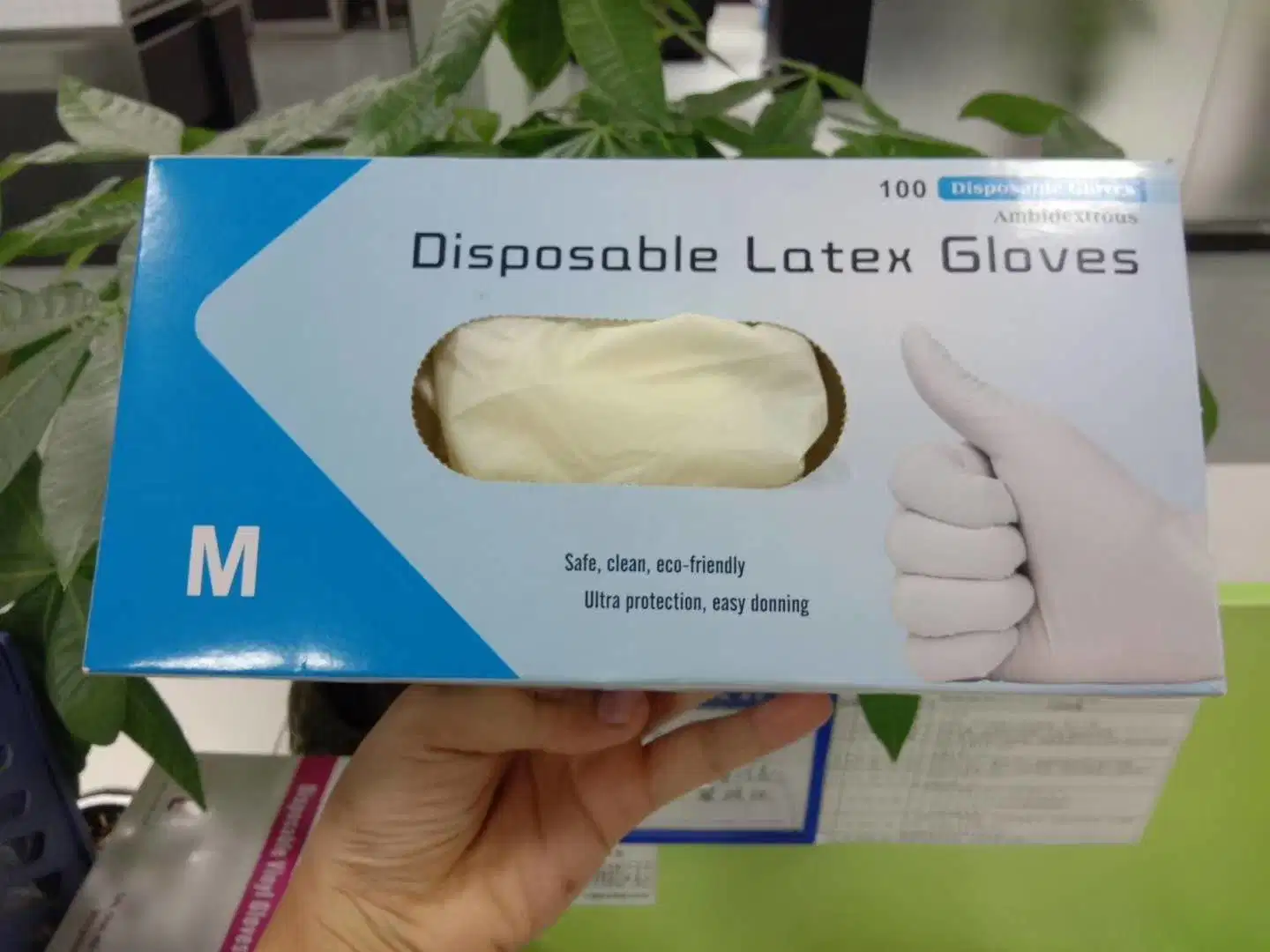 Food Handling PE Plastic HDPE Disposable Glove PE Polyethylene Disposable Glove