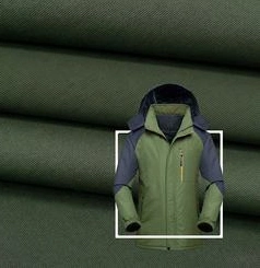 100%poliéster 228t tela impermeable Taslon completamente mate con revestimiento de poliuretano Para chaqueta Raincoat