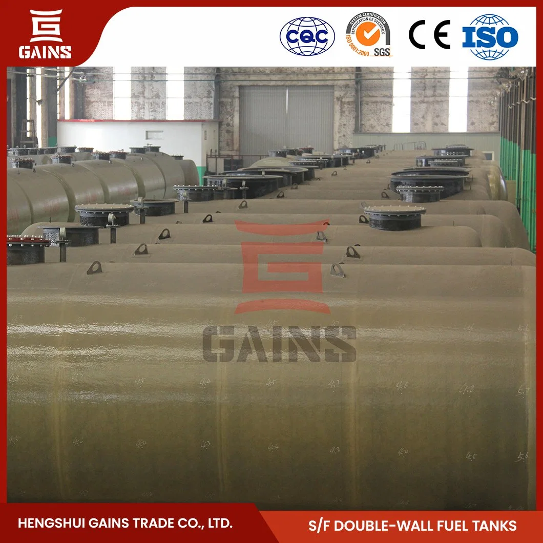Ganha 100 galões de combustível de parede dupla fabricantes de tanque China Duplo Tanques de armazenagem de óleo de parede