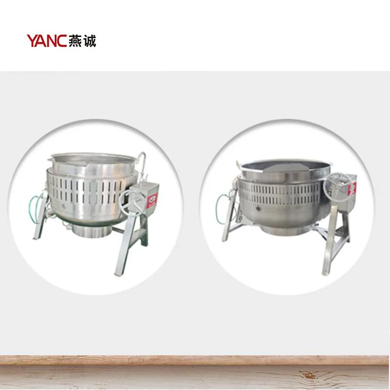 100-600L Commercial Kitchen Cooking Machine Ground Beef Cooking Machine Industrial Soup Kettle