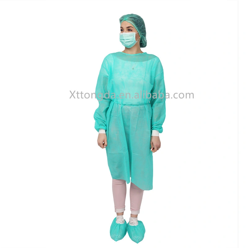 Custom Breathable Fluid-Resistant Disposable Isolation Gowns