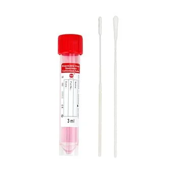 Sampling Inactivates Viral Transport Medium Collection Vtm Tube with Nose Throat Swab