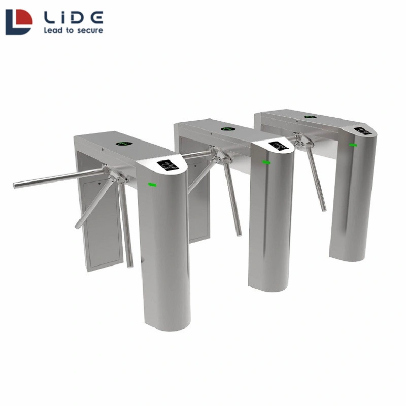 Biometric RFID Access Control Tripod Turnstile Waist Height Turnstile for Construction Site