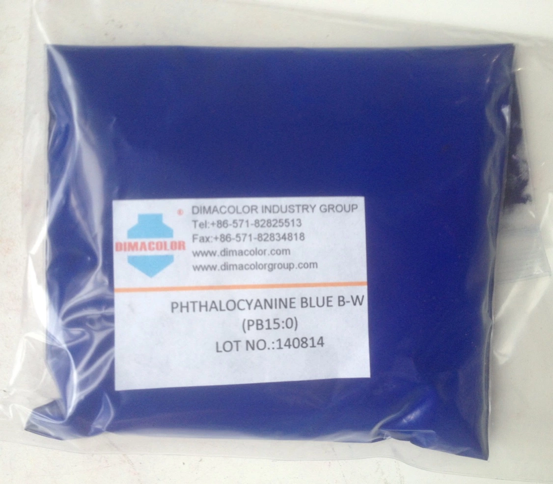 Пигмент синий 15: 0 (синий Phthalocyanine B-W) Wb текстильной чернил при печати