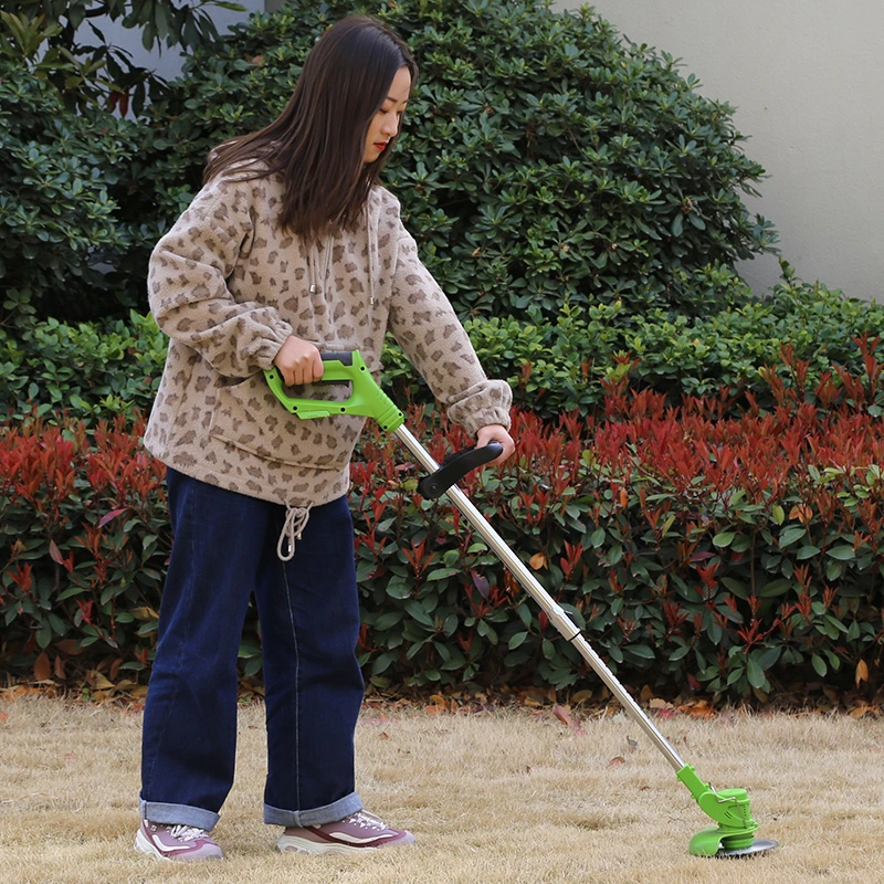 Portable Cordless Mini Lawn Mower Powerful Electric Rechargeable Brushless Grass Cutter