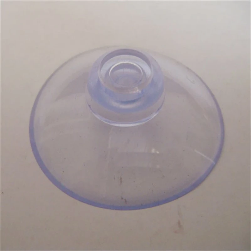 58mm Car Sunshade Suction PVC Cups Clear Rubber Plastic Window Suckers Pads