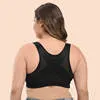 S-Shaper Plus Size Bra Without Sponge Correction Underwear Large Size Without Steel Ring Front Buckle Bra