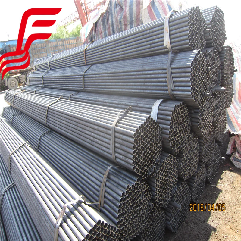 Pipe Factory Black Steel Pipe Ms Round Tube for Scaffolding