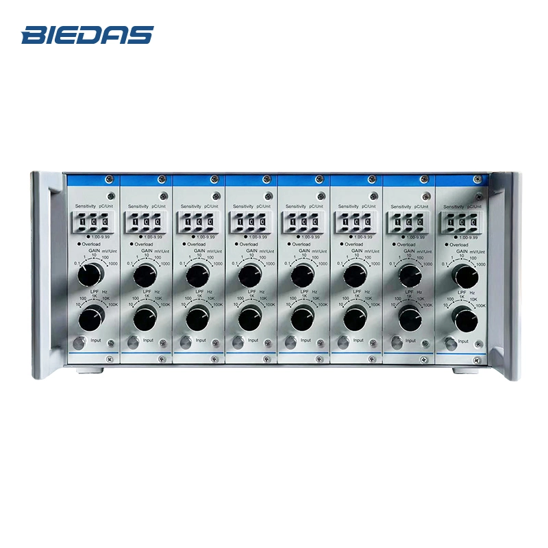 Biedas PE08-5 Switchable Low Noise Wide Frequency Band Multi Channels Charge Amplifiers