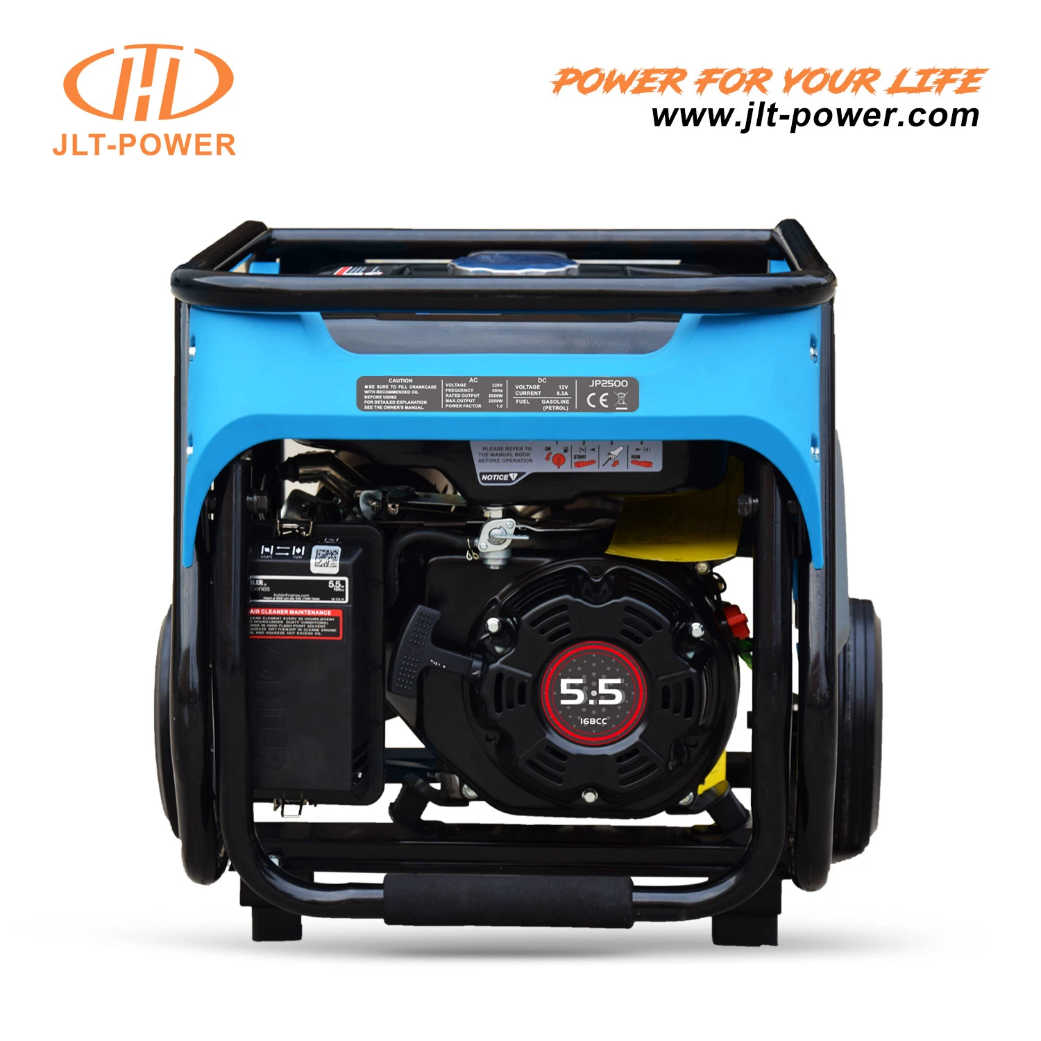 Jlt 3kw 3.5kw 3500W Mini Gasoline Generators Power Low Noise Portable Gas Generators