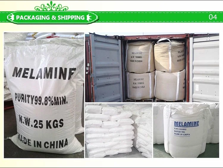 Melamine From China Factory with Best Price CAS No. 108-78-1
