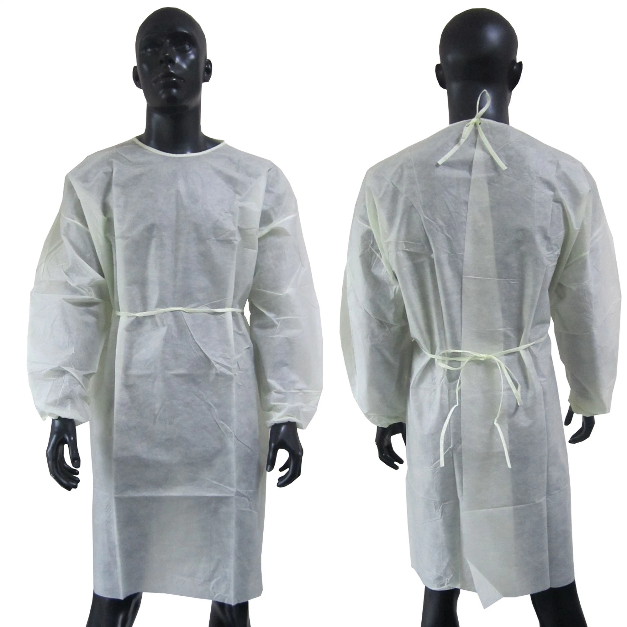 Hospital SMS/SBPP/PP+PE Isolation Gown, Nonwoven Isolation Medical Gown