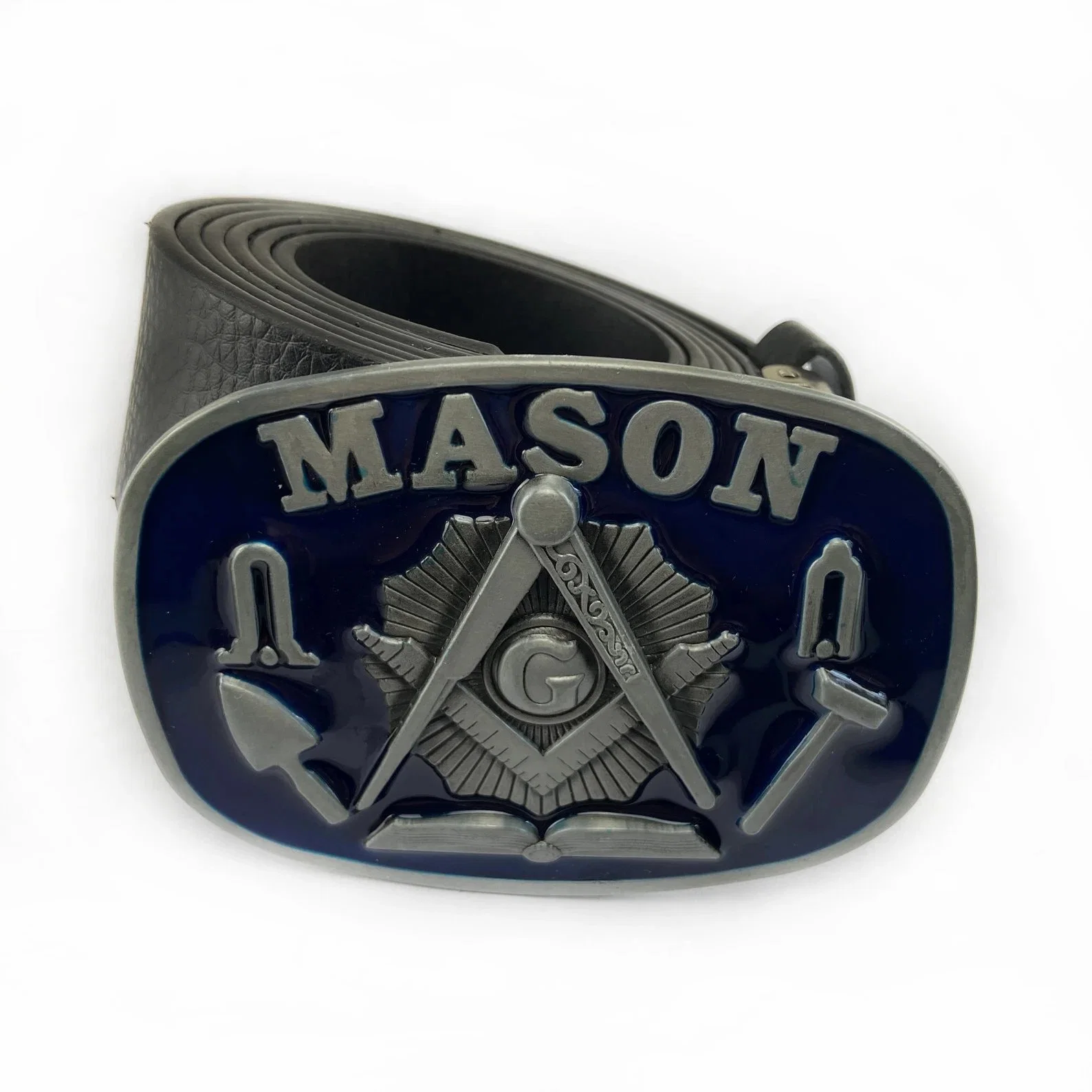 Moda Metal liga de zinco Vintage Belt Buckle Masonic Freemason Custom Fivela do cinto