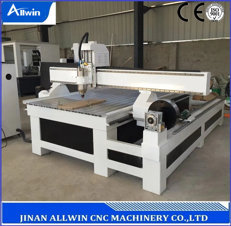 Woodworking 1325 4 Axis CNC Router with Rotary Axis