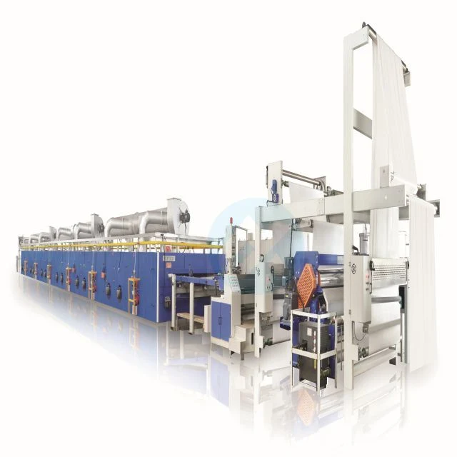 Fabrics and Nonwovens Drying and Setting Use Steam Heating Textile Stenter Machine