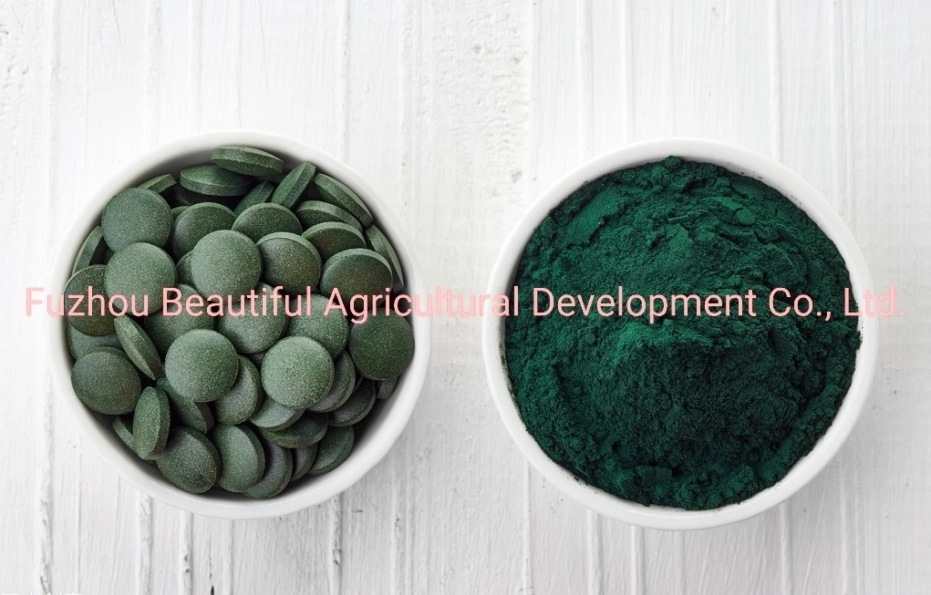 Nahrungsergänzungsmittel Aus Kontrolliert Biologischem Anbau Spirulina Pulver Mit Hohem Protein