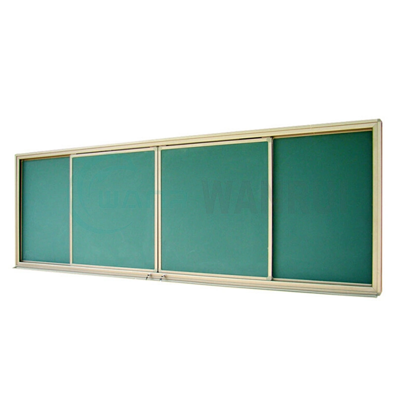 Office Meeting Mobile Flip Teaching Blackboard Writing Board White Green Board