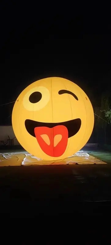 Boyi Inflatable Smile Balloon Laugh Face Inflatable Giant Balloon By0432