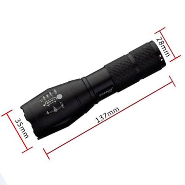 5 Mode High Power Flashlight Tactical Military LED Flashlight