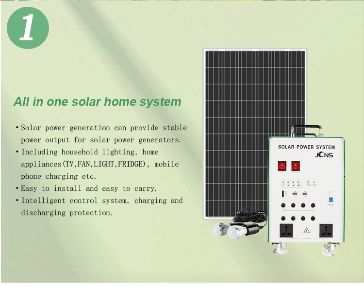 off-Grid 300W 500W 1000W PV Panel Home Solar Energy System