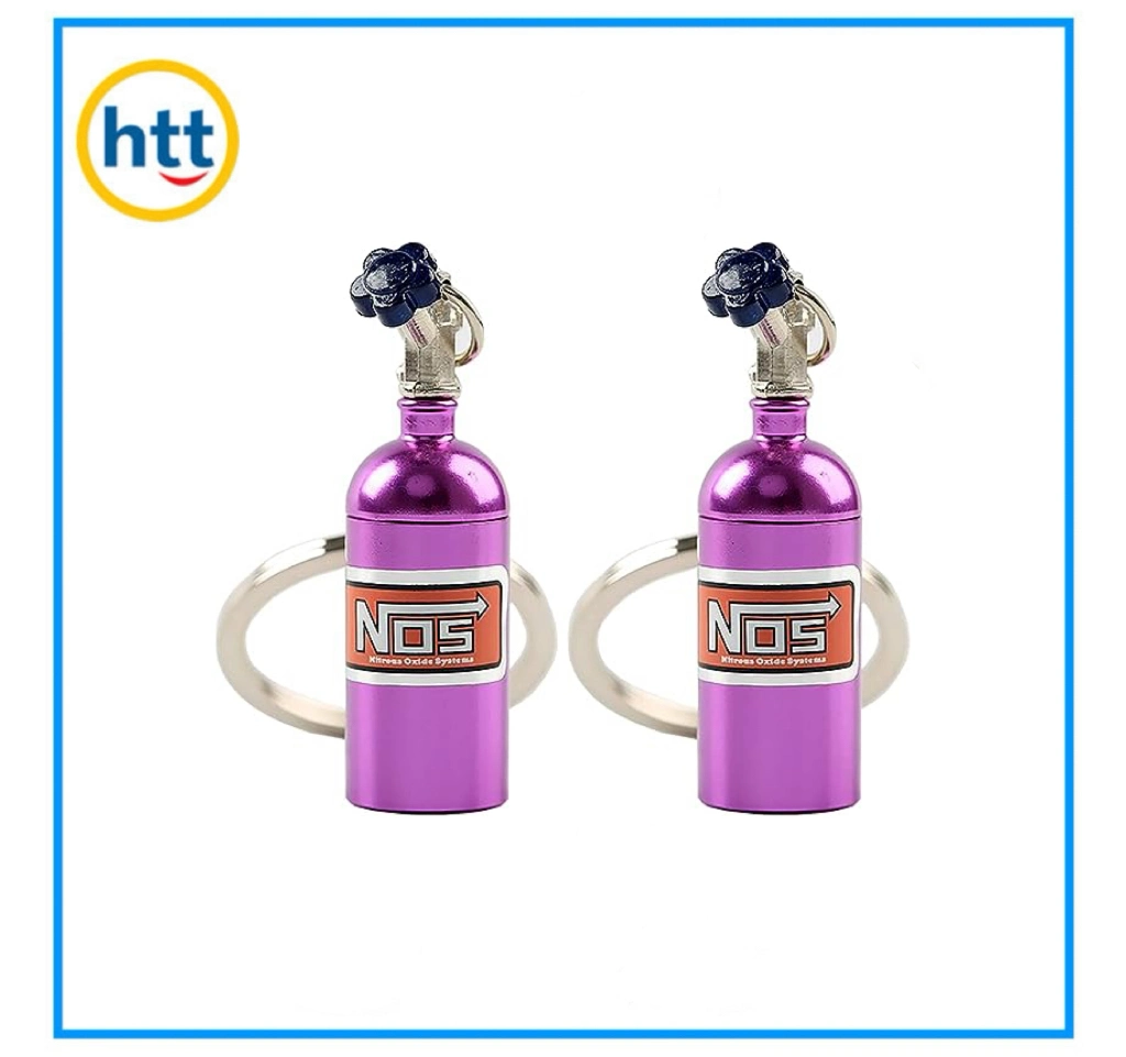 Mini Nitrous Oxide Bottle Keyring Keyfob Keychain Factory