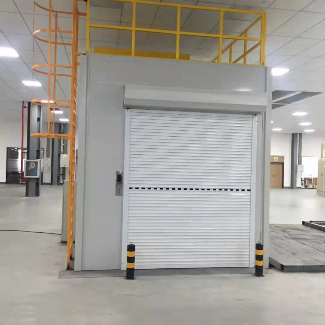 Aluminum Automatic Industrial Roller Rolling Shutter Security Vertical Lifting Aluminum Alloy PU Sandwich Panel Timber Wood Sectional Rolling Garage Door