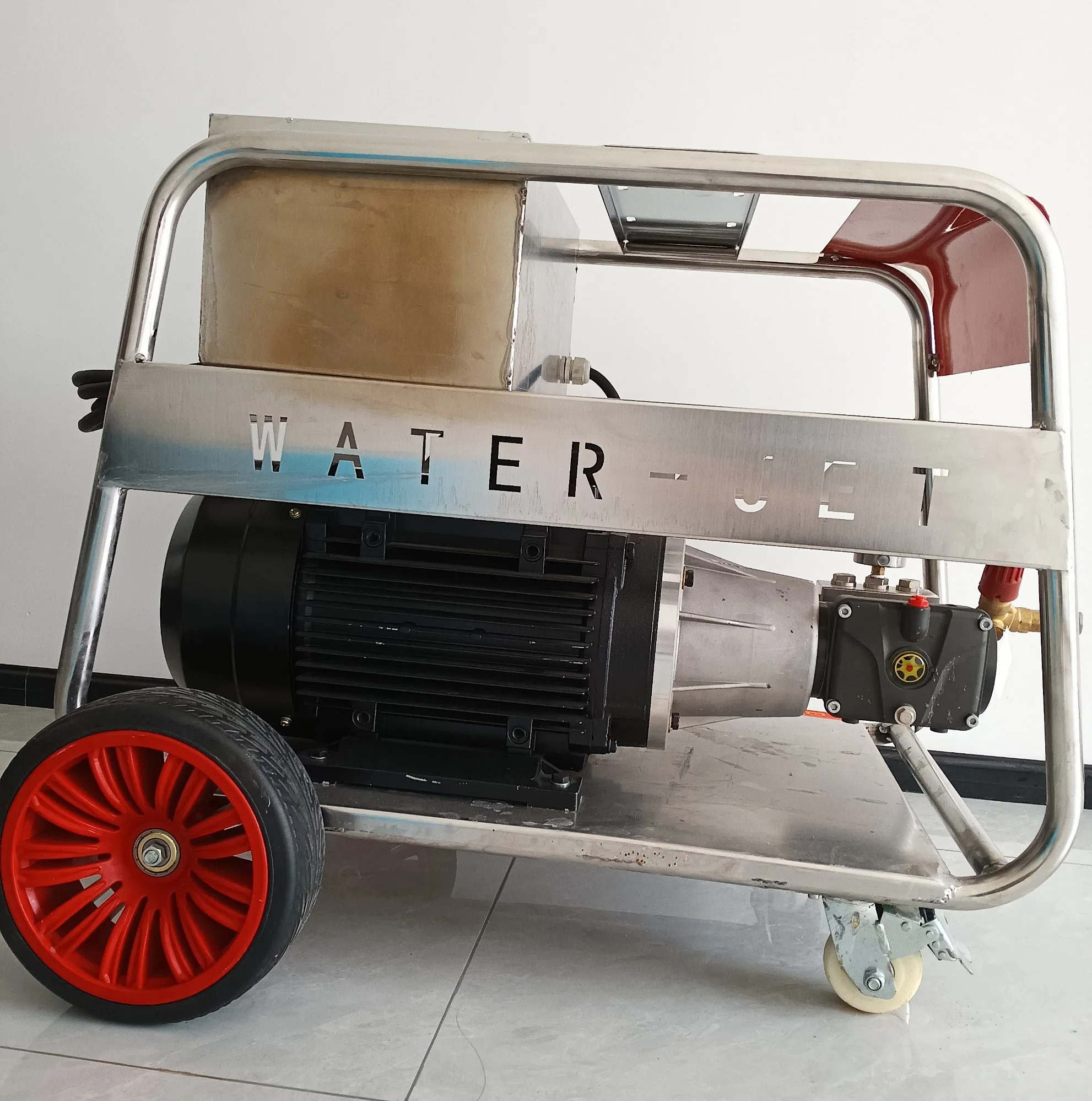 600bar Industrial Grade Cold Water Electric Powered Washer Cement Truck Cleaning