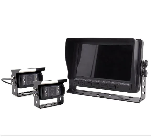 7inch Ahd Car Camera Monitor System with Dual Cameras for Heavy Duty Equipment