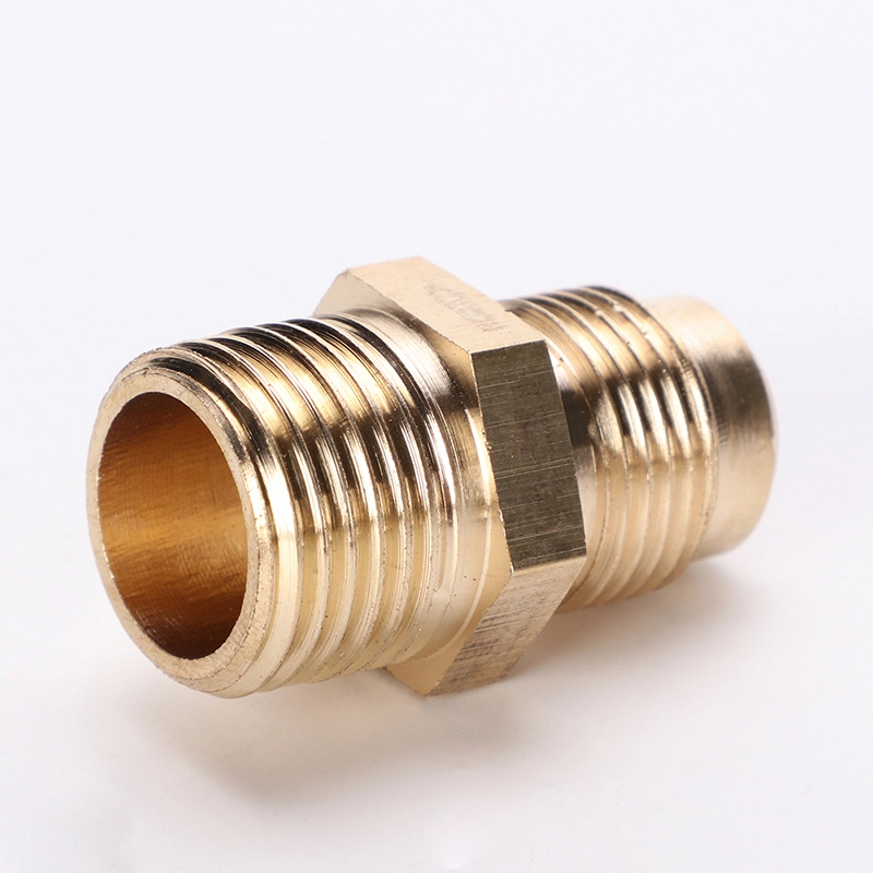 Brass NPT to Flare Straight Gas Fittings