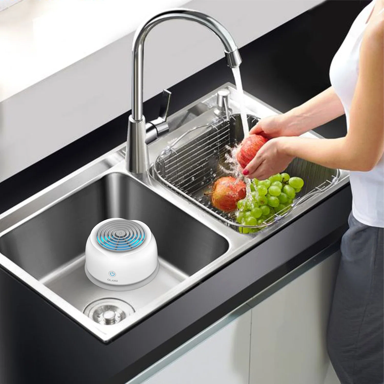 De nouveaux produits OEM Olansi 2020 High Tech stérilisateur alimentaire des fruits et légumes pour la cuisine de purificateur de lave-glace