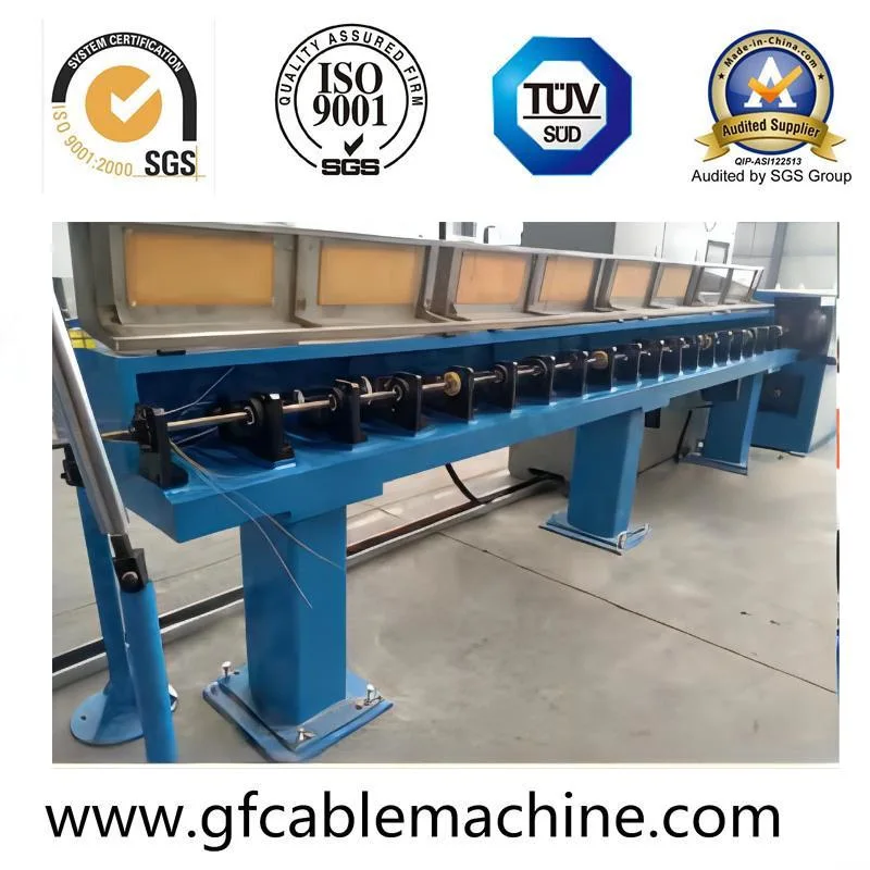 Outdoor Fiber Optic Cable Sz Twisting Extrusion Line