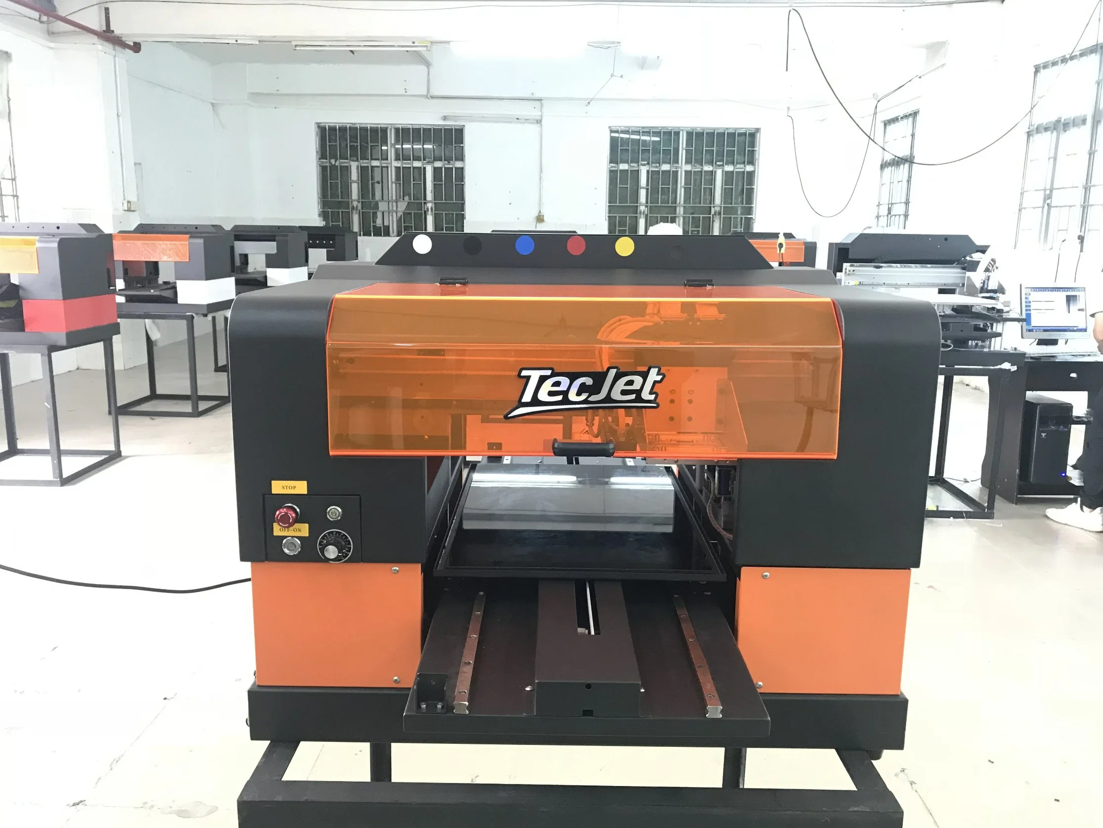 Tecjet 3350 UV Flatbed Printer Silicone Wristband Printing Machine