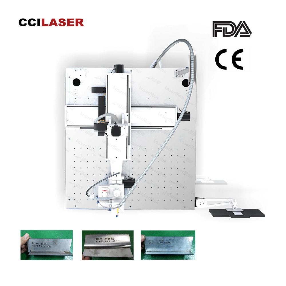 Corte de soldadura a laser em aço inoxidável de 2 kw 3 em 1 1 Limpeza da Máquina