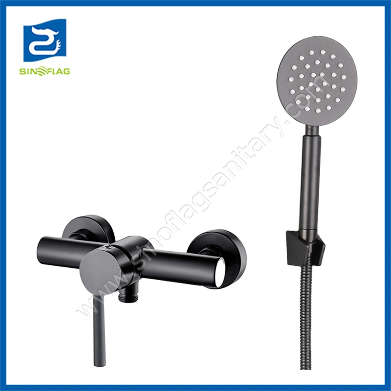 Stainless Steel 304 Water Mixer Matt Black Bathroom Shower Tap