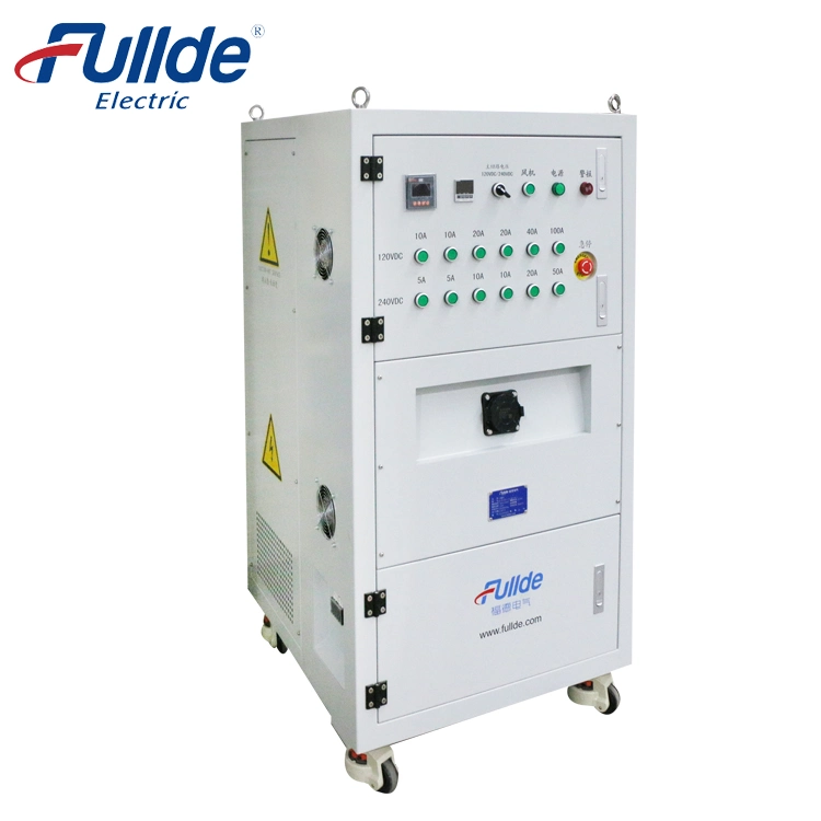 Generator/UPS/Inverter/Charging Pile Testing AC/DC Resistive Reactive Rlc Type Continous Working Manual Control Forced Air Cooling Wheels Portable Load Bank
