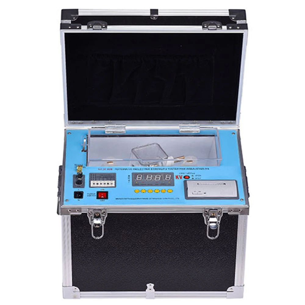 Htjy-80b Dielectric Strength Petrochemical Insulation Oil Breakdown Voltage Breakdown Voltage Bdv Test Machine