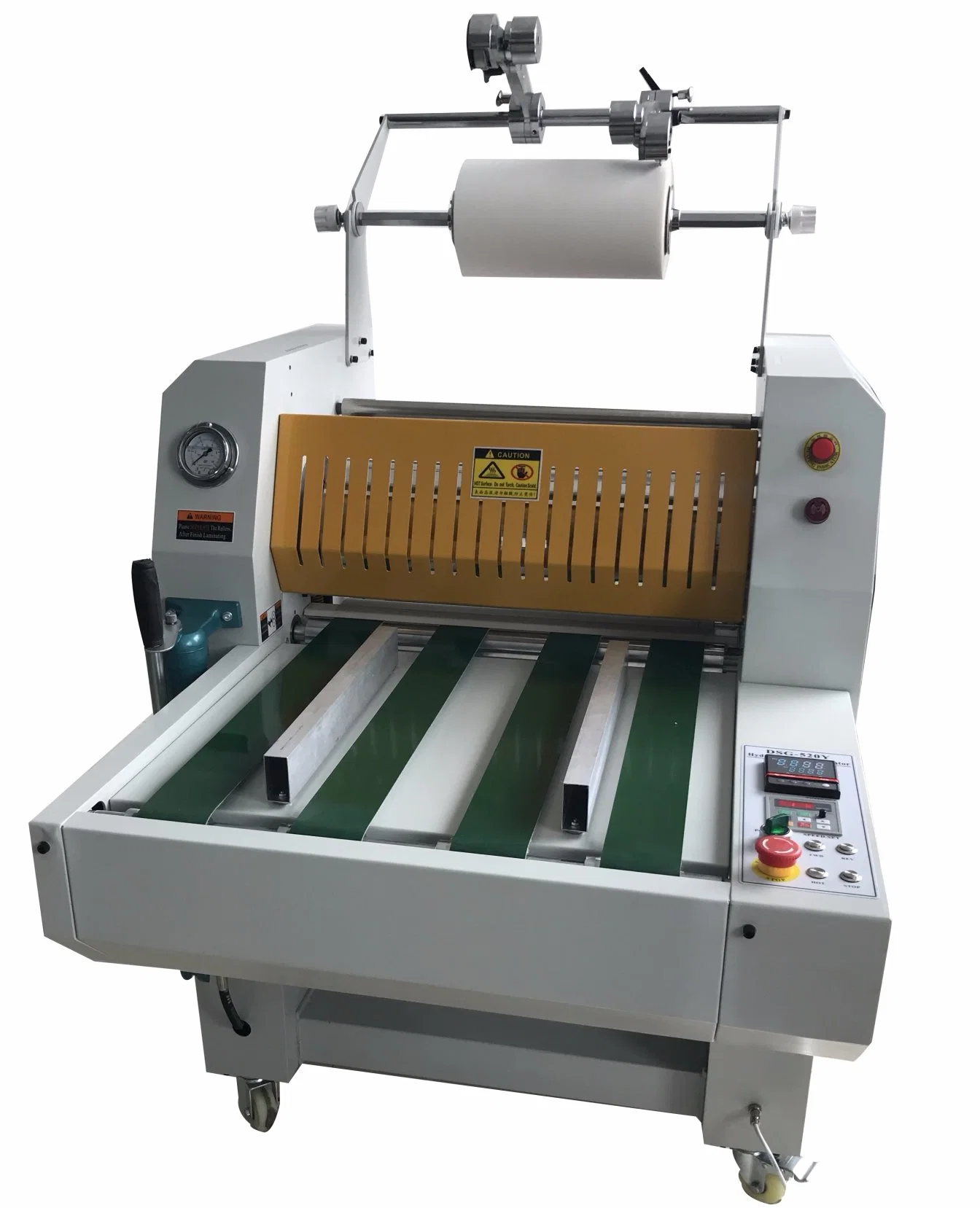 720mm la gran industria laminadora hidráulica neumática con Auto Cutter Hl-720ya