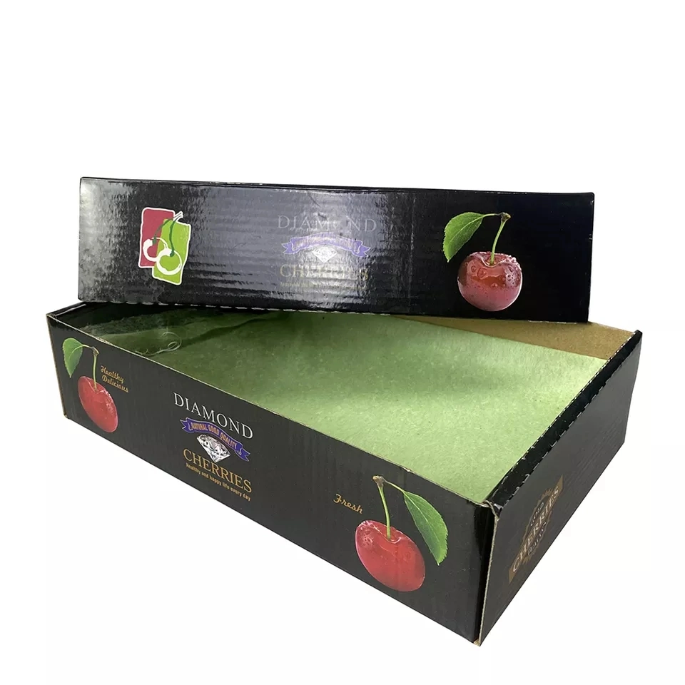 Custom Printing Corrugated Fruit and Vegetables Carton Packaging Boxes