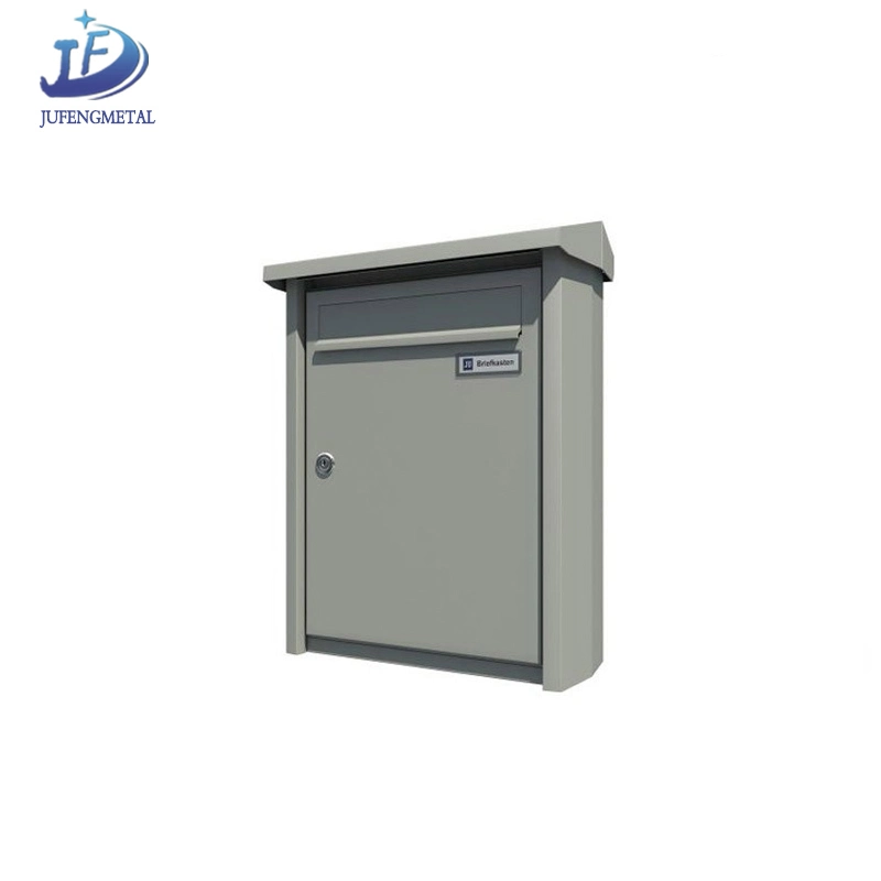 Customized Powder Coated Galvanized Steel Top Opened Apartment Letter Box