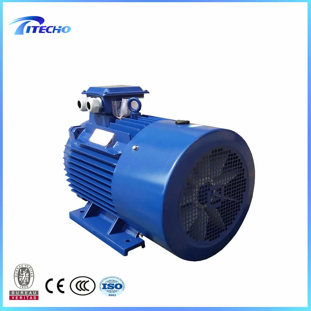 Three Phase AC Electric Motor Induction Motor Copper Wires Cast Iron for Industrial Use