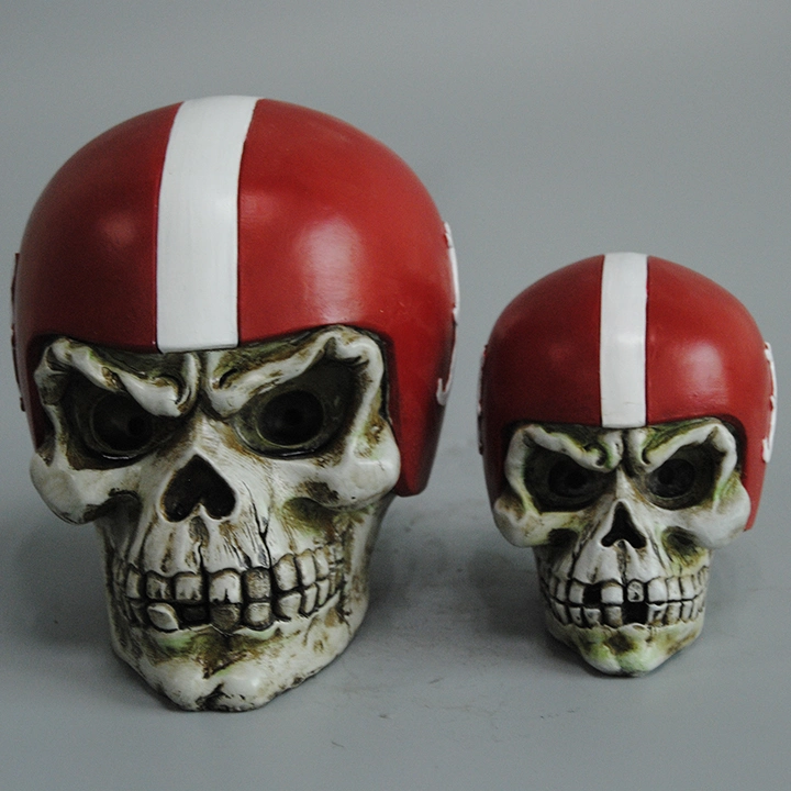 Life Size Resin Skull Heads for Halloween Window Display