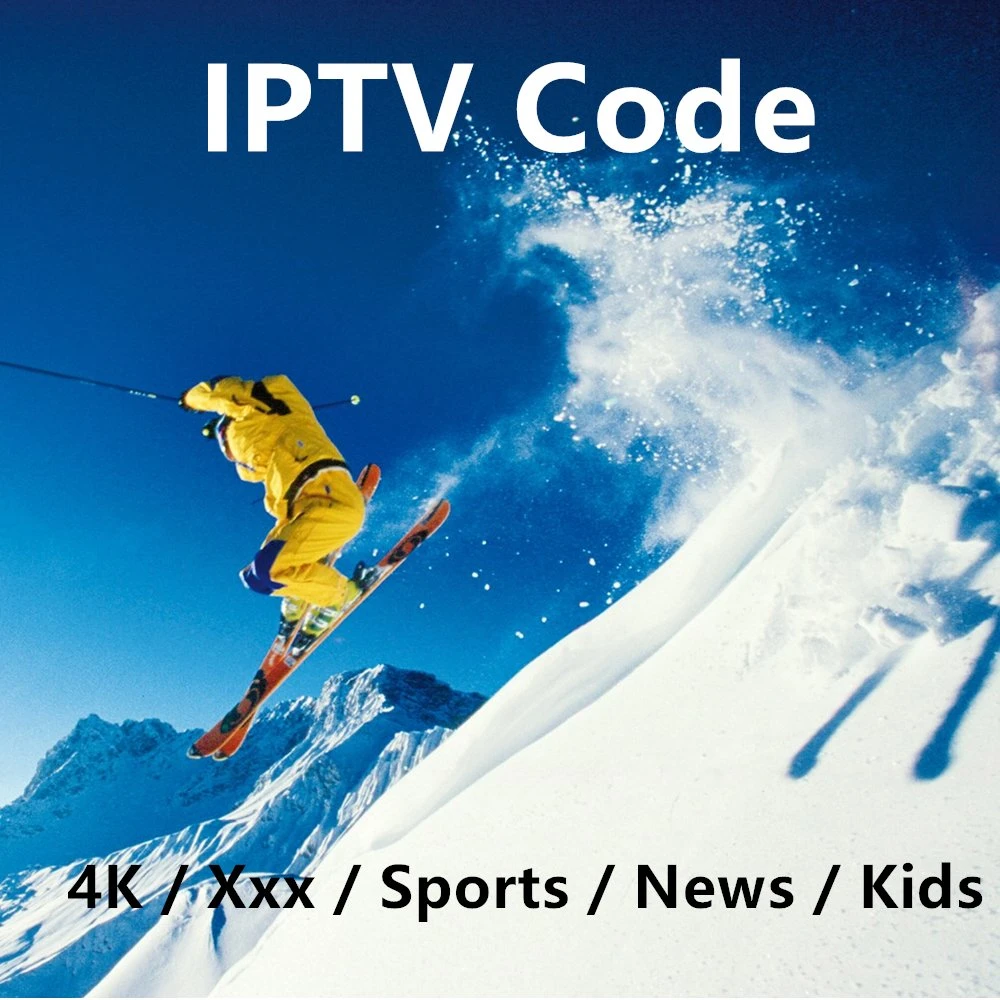 Panneau de revendeurs IPTV M3U haute qualité, canal 4K, 12 mois Code pour le décodeur TV Android