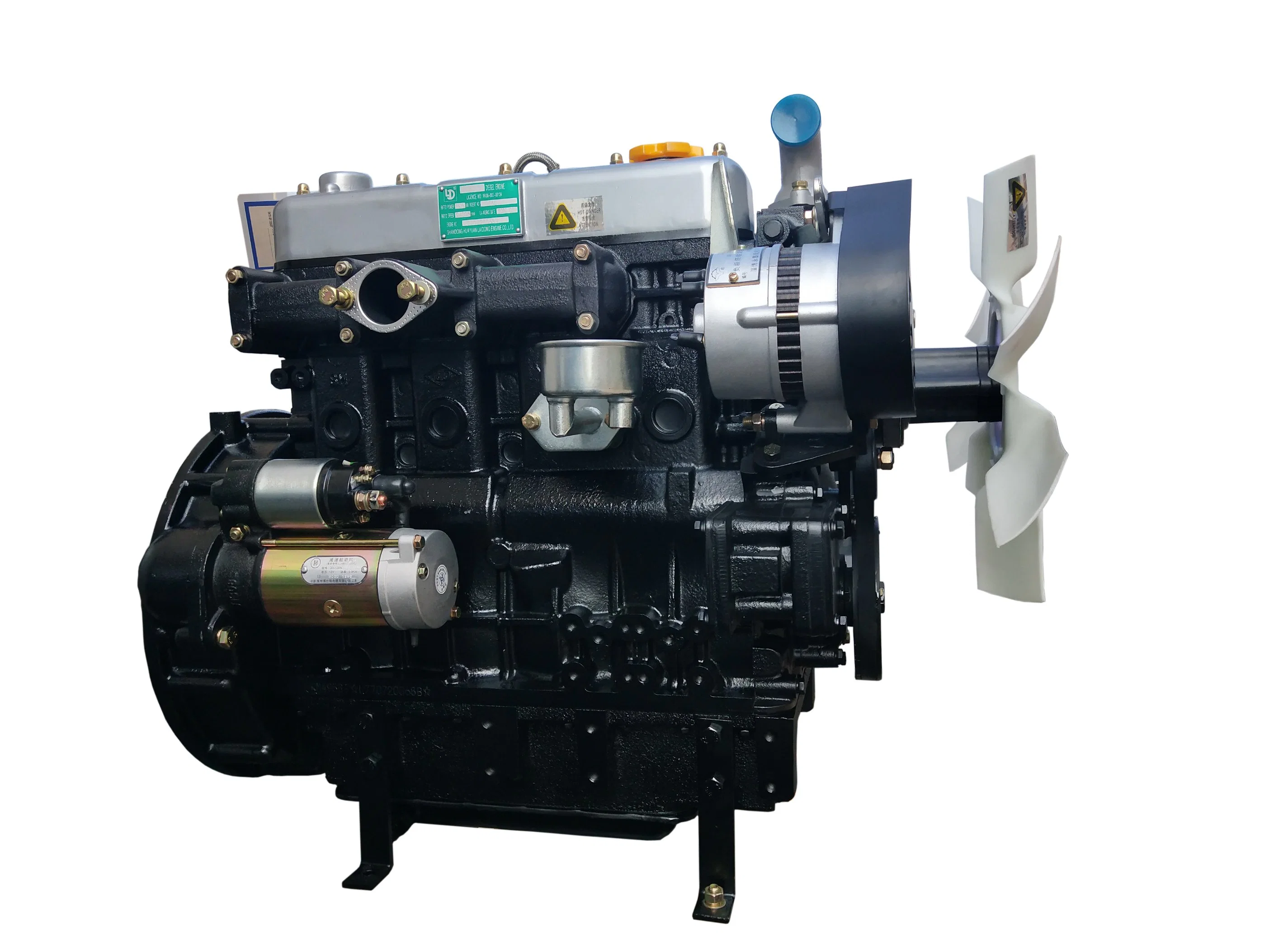 Km495BT Laidong Novíssimo resfriado a água Multi-Cylinder Fabricação do Motor Diesel